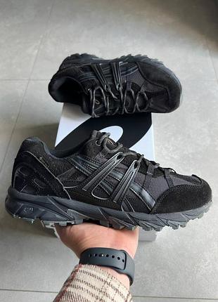 Чоловічі кросівки asics gel-sonoma 15-50 gore-tex black асікс чорного кольору