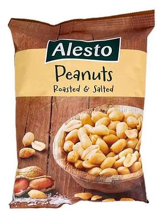 Арахис alesto peanut roasted salted 250g
