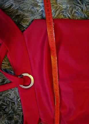 Платье миди с чокером 5