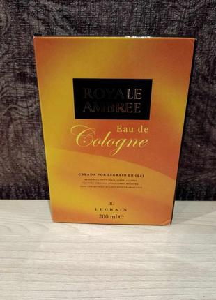 Одеколон чоловічий royale ambree legrain