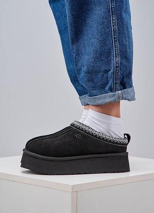 Уггі ugg tasman platform black