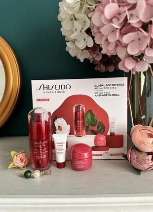 Shiseido benefiance eye care shiseido ultimune eyecare класний подарунковий набор4 фото