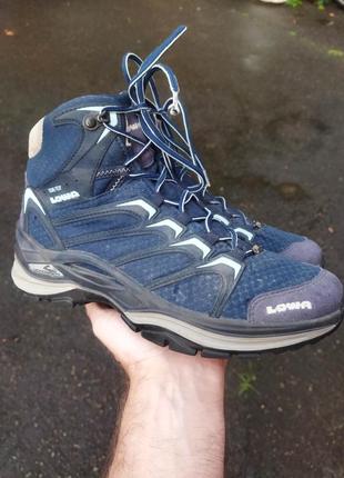 24-24,5 см ботинки женские треккинговые термоботинки lowa gore-tex gtx непромокаемые кроссовки высокие