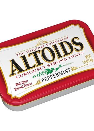 Леденцы altoids peppermint 50g
