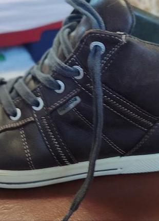 Шкіряні високі кеди, ботинки ricosta