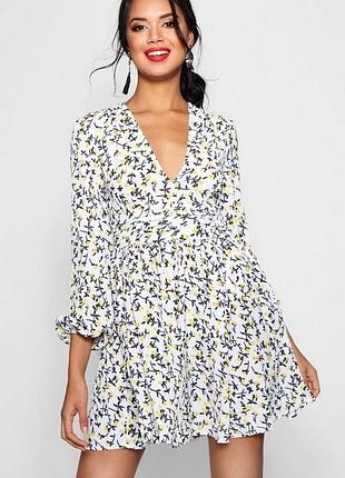 Мини платье boohoo 10