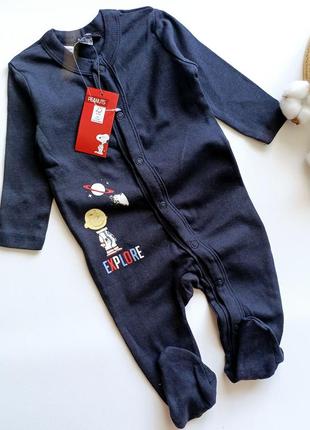 Чоловічок, сліп, для сну, для немовлят, для новонароджених, 62см, 2міс, 3міс, 4,міс, хлрпчику, брендовий, новий