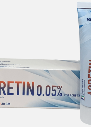 Acretin 0.05% for acne treatment tretinoin 0.05% акретин крем