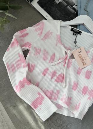 Новий топ в рубчик (s/m) missguided2 фото