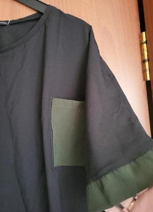 Брюки и блуза ( тканина поліестр)2 фото