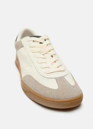 Кожаные кроссовки zara5 фото