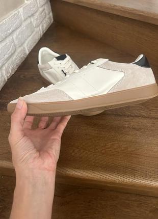 Кожаные кроссовки zara2 фото