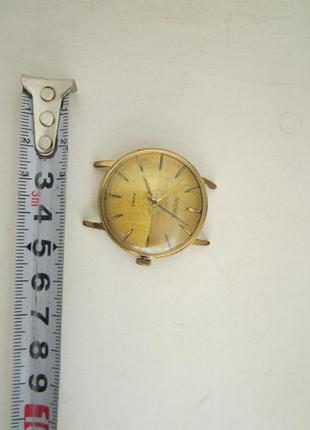 Часы мужские наручные "sekonda" 22k.g.plated. made in ussr. на ходу. механика5 фото