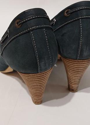 Жіночі літні туфлі attizzare 40 41 шкіра босоніжки туфлі з відкритим носком8 фото