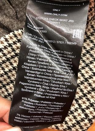 Юбка в клетку only 5