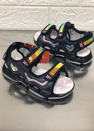 Босоніжки для дівчат сандалі для дівчат сандалії для дівчат літнє взуття дитяче взуття2 фото