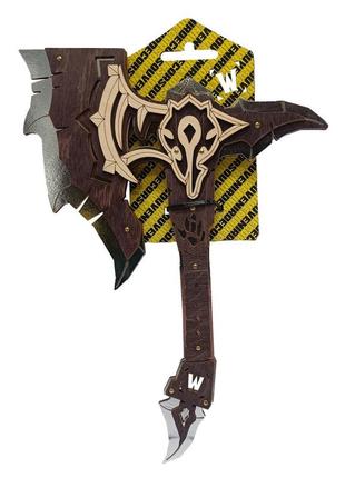 Топор деревянный сувенирный "орков chrom-black" ork - bl