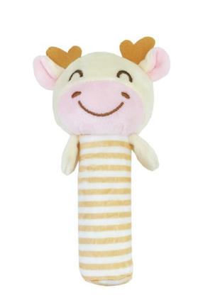 Мягкая игрушка-погремушка "олень" tm tololo mgz-1212-2