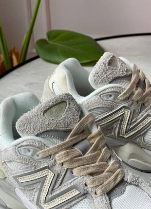 Кросівки new balance 9060 quartz grey team cream sea salt10 фото