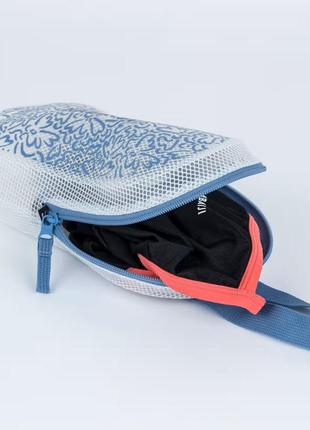 Водонепроницаемая сумка для бассейна (для мокрых вещей) nabaiji 100 объем 3 л 17 х 30 х 6 см синий3 фото