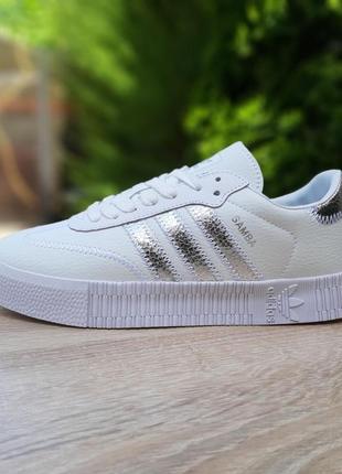 Жіночі кросівки adidas samba😍7 фото