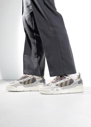 Мужские кроссовки adidas adi2000 khaki/grey3 фото