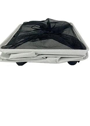 Тканинний кошик для білизни зі зручними ручками та принтом/складаний кошик на білизни...