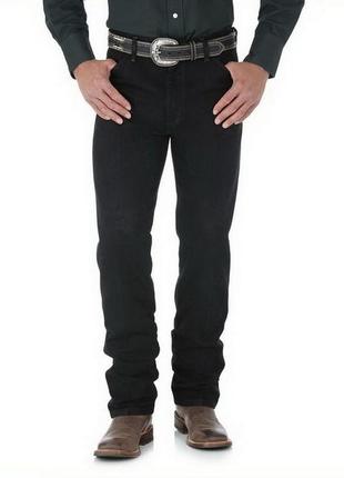 Джинсы мужские wrangler shadow black original fit 13mwzwk, made in usa3 фото