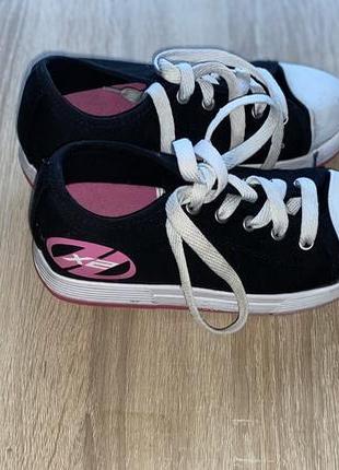 Крутезні кеди- ролики heelys розмір 34 heelys1 фото