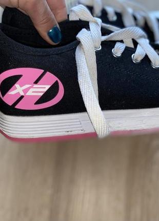 Крутезні кеди- ролики heelys розмір 34 heelys2 фото