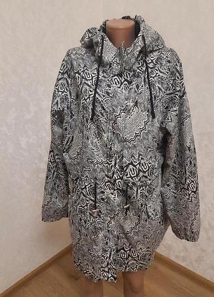 Куртка дождевик ветровая плащ большой размер