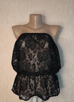 Ажурный боди