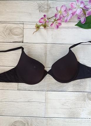 Гладкий базовый бюстгальтер на косточках с пуш-ап