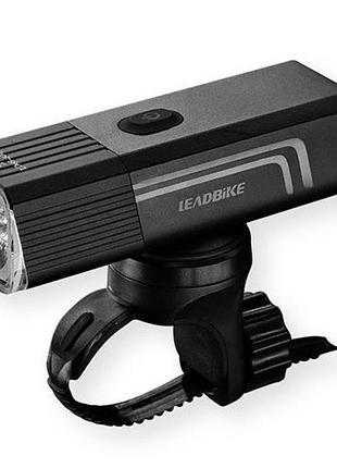 Велофара потужна leadbike ld88-osram 800lm, довговічний велосипедний ліхтар, лід фара на велосипед