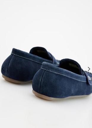 Шкіняні лофери для хлопчика туфлі мокасини