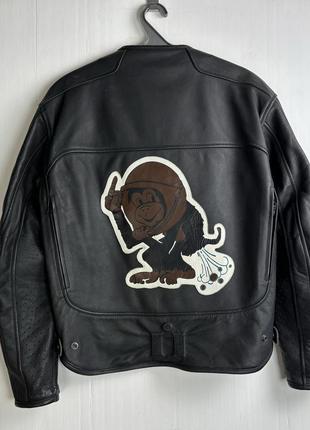 Icon motorhead jacket мужская кожаная мотокуртка4 фото