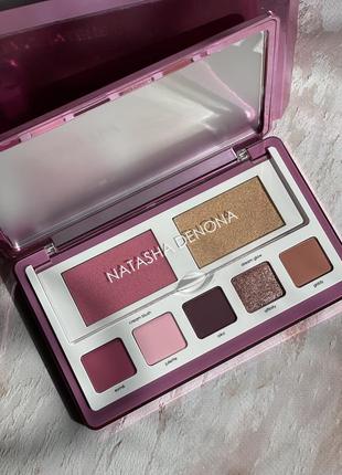 Палетка тіней рум’яна хайлайтер natasha denona love face palette