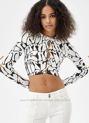 Топ от bershka