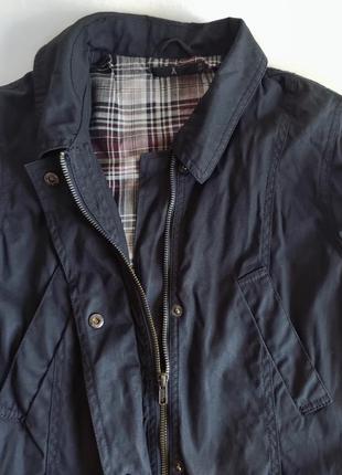 Синяя легкая куртка качество швеция5 фото