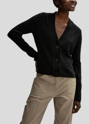 Кашеміровий кардиган светр на гудзиках jigsaw вільного крою кашемір вовна1 фото