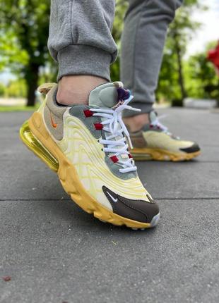 Кроссовки nike air max 270 react x travis scott