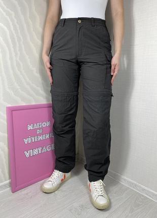 Fjallraven трансформери карго штани шорти жіночі трекінгові брюки outdoor базові лого arcteryx tnf2 фото