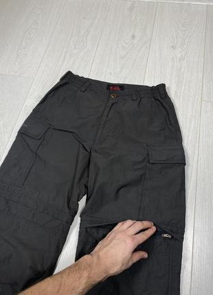 Fjallraven трансформери карго штани шорти жіночі трекінгові брюки outdoor базові лого arcteryx tnf4 фото