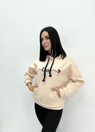 Женский худи с капюшоном "honey" турция | норма и батал