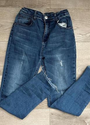 Джинсы скинни 13-14 лет