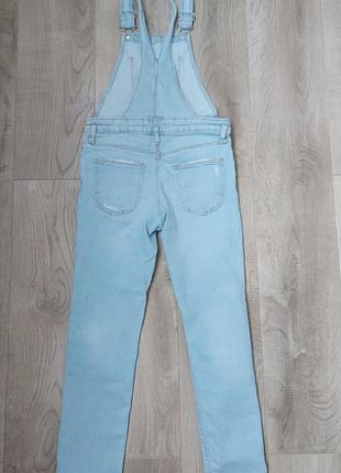 Джинсовый комбинезон zara (зара) 5