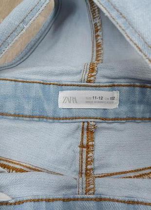 Джинсовый комбинезон zara (зара) 7