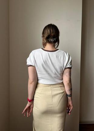 Красивая юбка на завязочке сбоку primark размер s-m (10)6 фото