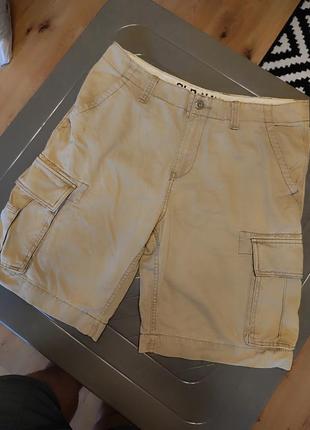 Шорти чоловічі бежеві карго old navy man, розмір xl