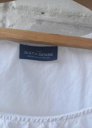 Распродажа!  блузка 100% льон з вишивкою рішельє4 фото